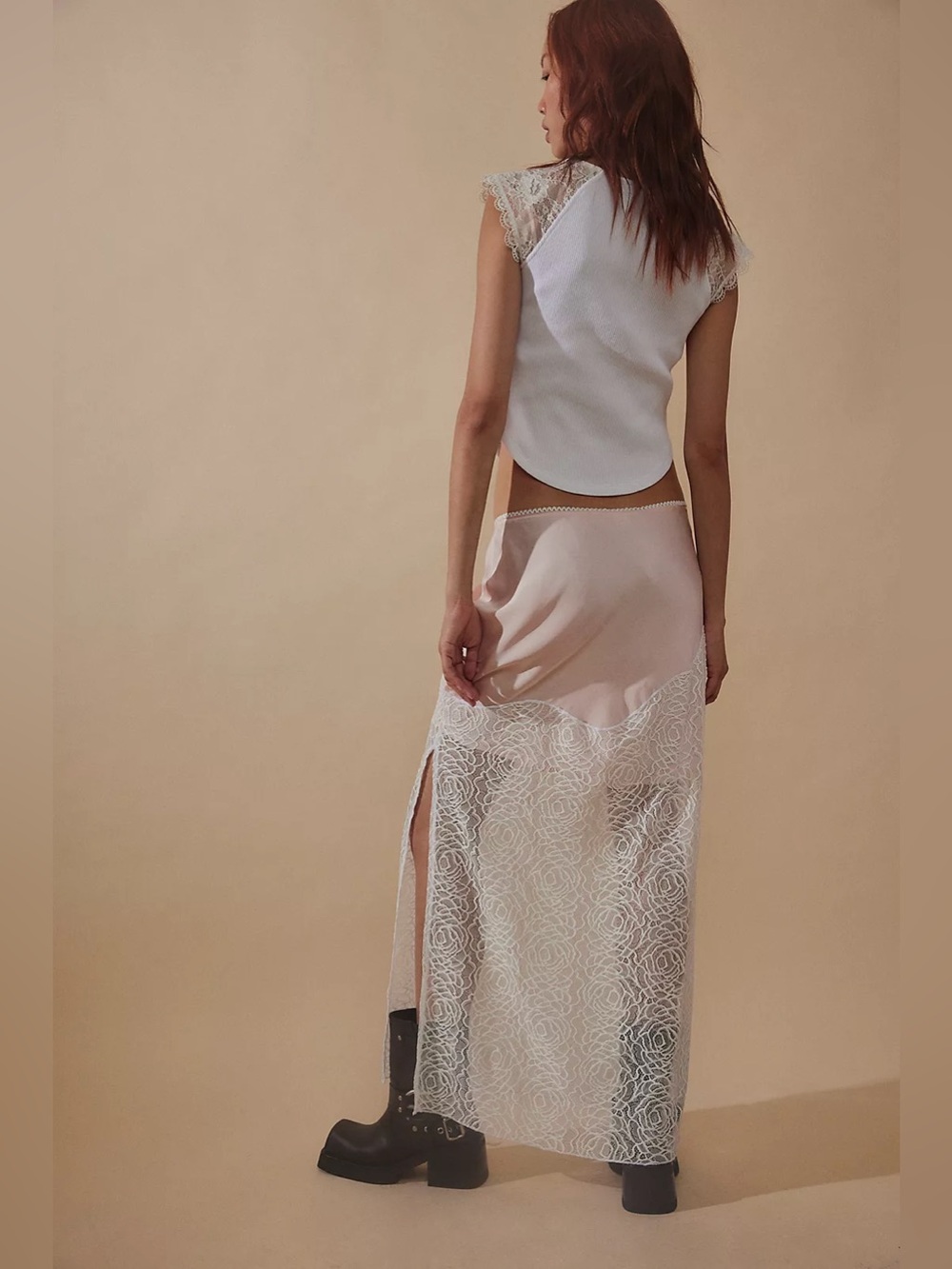 NWOT Free People Gemini Moon Half Slip $78 MSRP